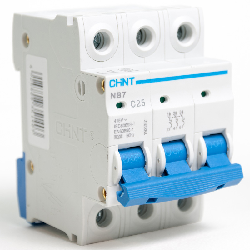 کلید مینیاتوری چینت سری NB7 (با نمایشگر قطع و وصل) - تصویر 2