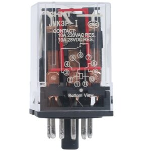 رله شیشه ای 11 پایه چینت سری JMK